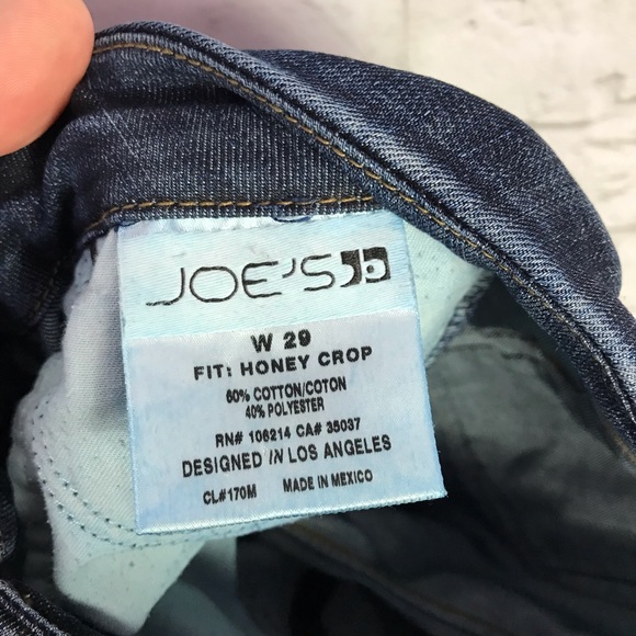 Joe’s Jeans Honey Kicker Crop Nico Wash Capris 29 - Picture 7 of 7